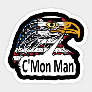 C'Mon Man Sticker